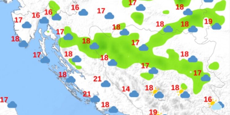 Stigla je prognoza za 1. maj: Pogledajte što nam dolazi za tjedan dana