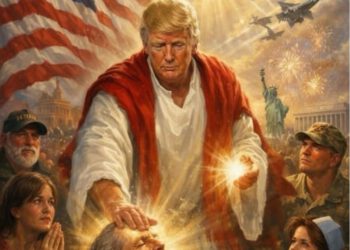 Trump izbrisao spornu sliku: ‘Nisam Isus, nego liječnik’