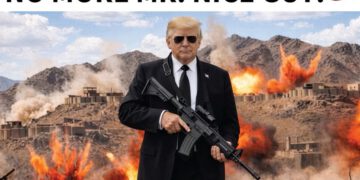 Trump objavio izvanrednu sliku držeći pušku u novoj prijetnji Iranu: ‘Nema više gospodina Nice Guya!’