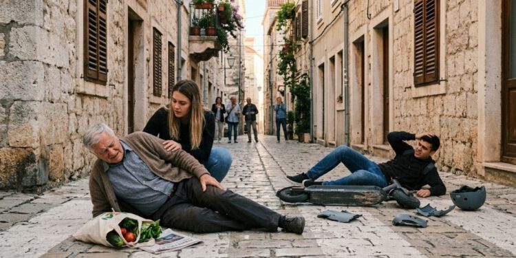 U Bakru pješaka teško ozlijedio naletom električnog romobila!