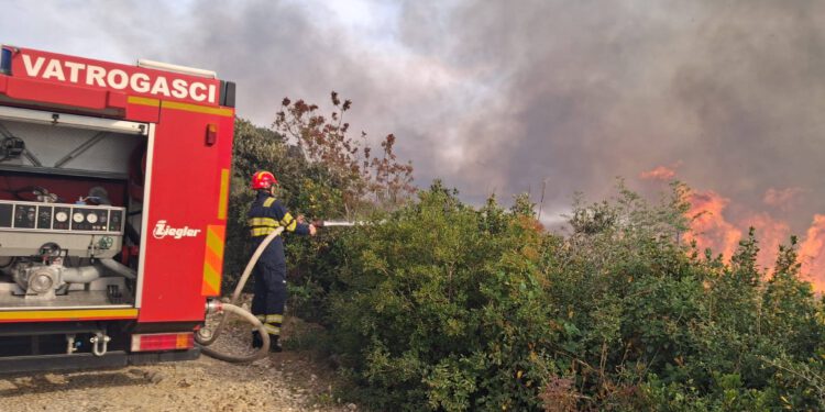 U dolini Neretve vatrena buktinja, vatra guta sve pred sobom