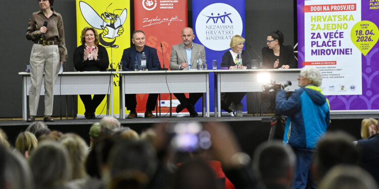 Veliki prosvjed sindikata u Zagrebu, najavljena izmjena prometa: ‘Očekuje se pun trg’