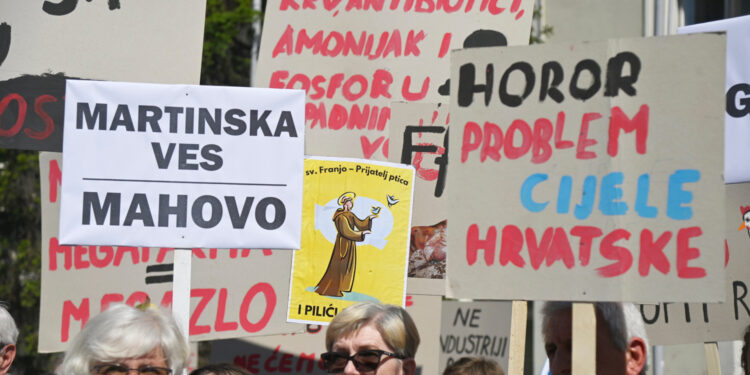 Veliki prosvjed u Sisku: ‘Stop masovnom pokolju’