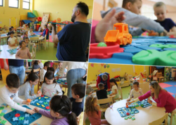Više od 120 predškolaca u Metkoviću učilo logiku kroz igru i gradnju (FOTO)