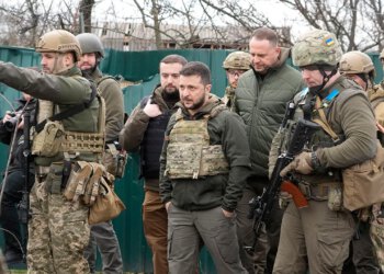 Zelenskyy kaže da je Ukrajina zauzela ruske položaje robotskim snagama