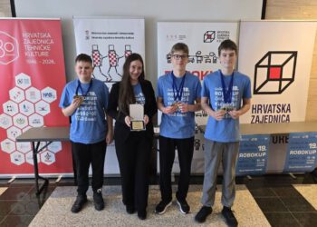 Zlato za splitsku Zajednicu tehničke kulture na Robokupu 2026