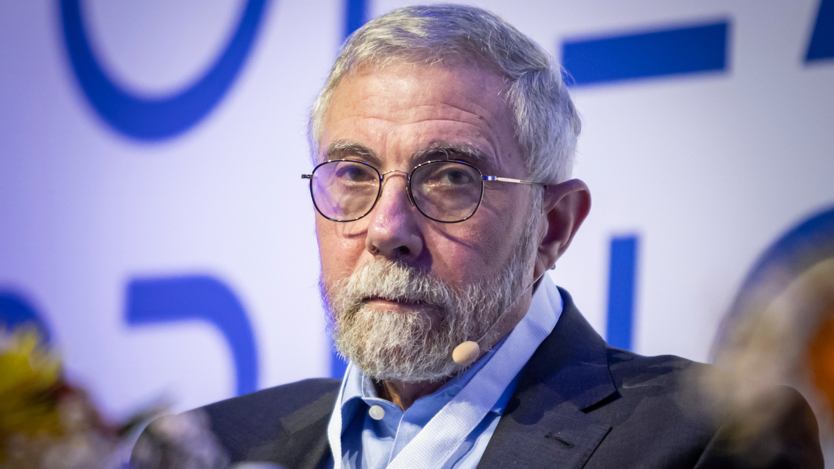 Paul Krugman, dobitnik Nobelove nagrade, sudjeluje kao govornik na Europskom summitu o brodarstvu u Bruxellesu, Belgija, 20. ožujka 2025.