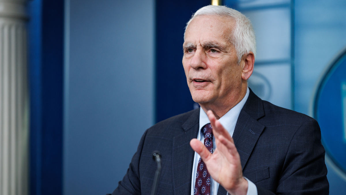 Jared Bernstein, predsjedavajući Vijeća ekonomskih savjetnika Bijele kuće, tijekom konferencije za novinare u Bijeloj kući 10. prosinca 2024.