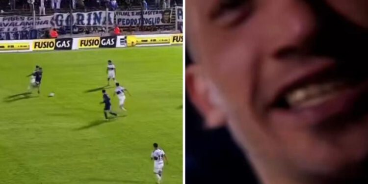 navijač ukrao televizijsku kameru tijekom utakmice