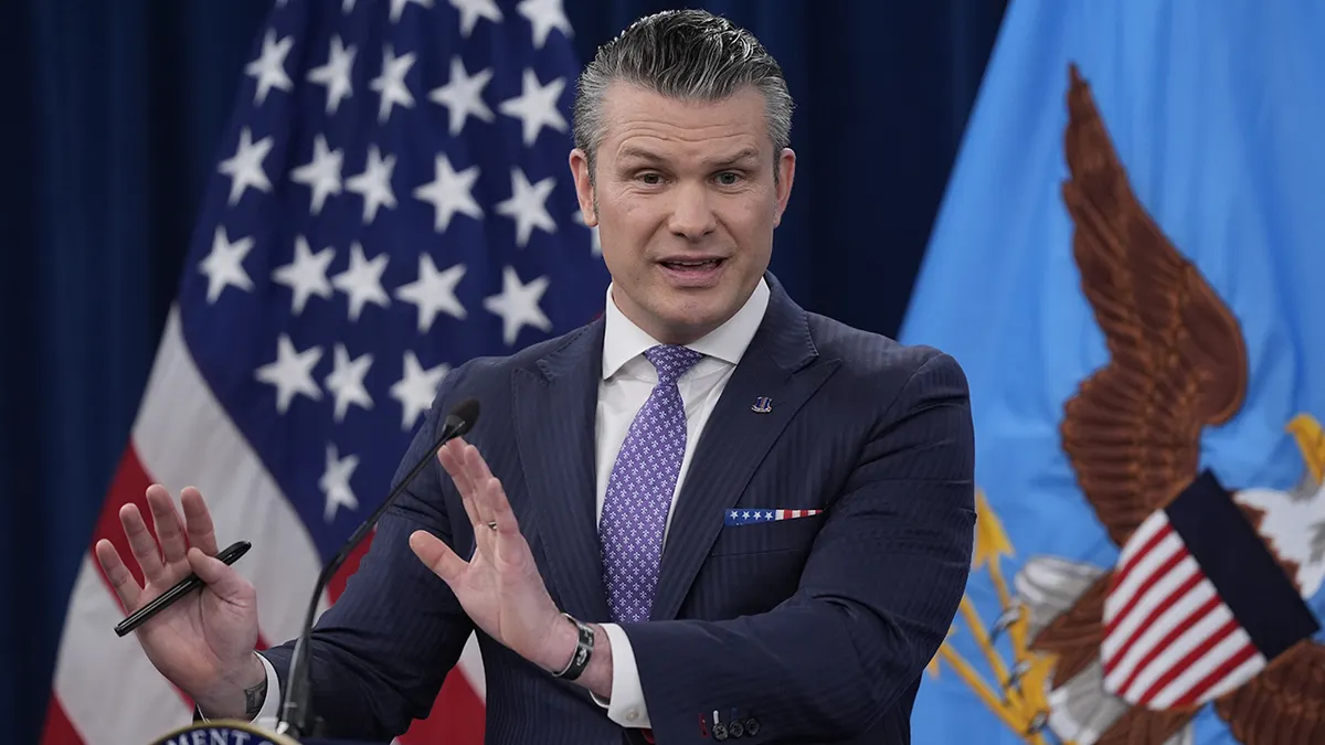 Ratni sekretar Pete Hegseth