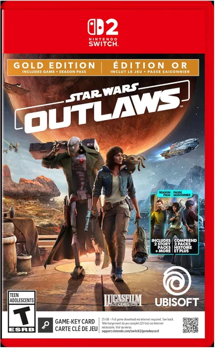 Star Wars Outlaws - Zlatno izdanje - Nintendo Switch 2