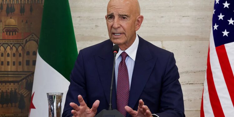 veleposlanik SAD-a Tom Barrack brani primjedbe o prodaji F-35 Izraelu, Hezbollahu i Turskoj