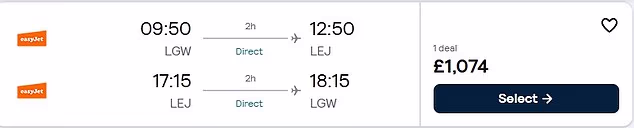 Skyscanner prikazuje cijene ulaznica za navijače Crystal Palacea za Leipzig kasnije ovog mjeseca