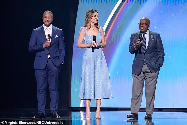(lr) Craig Melvin, Savannah Guthrie i Al Roker predstavljali su emisiju Today