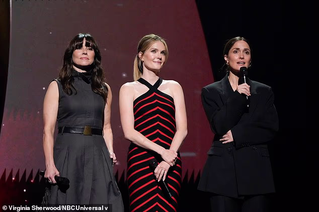 (lr) Linda Cardellini, Meghann Fahy i Rose Byrne razgovarale su o The Good Daughter na Peacocku