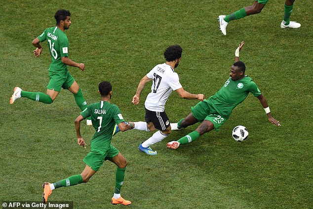 Salah had to sit out the first game of the 2018 World Cup with his shoulder injury and even when he returned Egypt could not get going, losing all three group matches in Russia