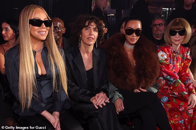 Na FROW-u su sjedile Mariah Carey, Francesca Bellettini, Kim Kardashian i Anna Wintour