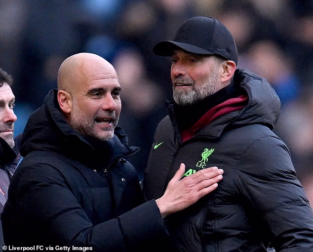 Guardiola, koji na kraju ove sezone napušta Man City, vodio je mnoge bitke s Jurgenom Kloppom