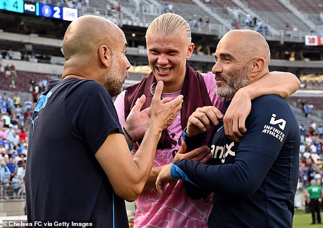 Guardiola, Erling Haaland i Maresca slikani su zajedno dok je Talijan bio u Chelseaju