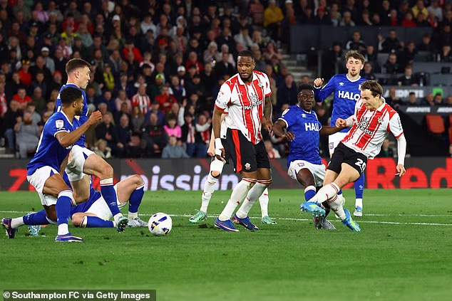 Travanjski remi 2-2 protiv Ipswicha bila je jedna od tri utakmice za koje je Southampton priznao da je varao