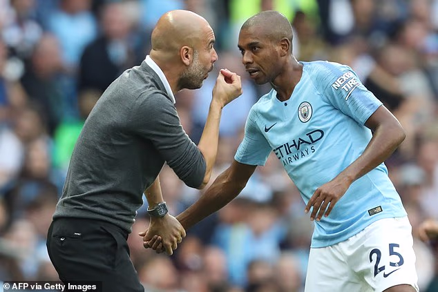 To this day, the affection Guardiola and Fernandinho have for each other is pure