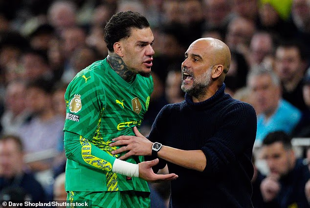 Ederson once laughed that Guardiola can be ‘annoying’ while admitting in the same breath that he owed everything to him