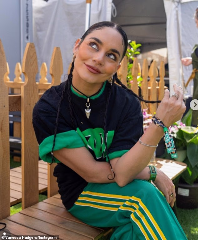 Zvijezda srednjoškolskog mjuzikla Hudgens bio je u sjevernoj Kaliforniji. 'Samo razmišljam o tome što sam imala nevjerojatan vikend @bottlerocknapa', rekla je