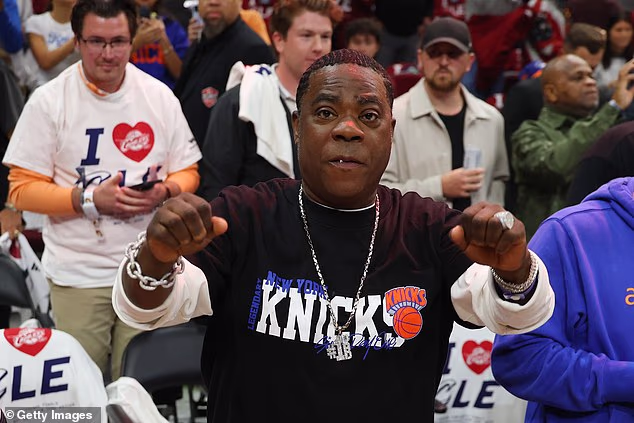 Glumac Tracy Morgan otputovao je u Cleveland kako bi bodrio New York Knickse
