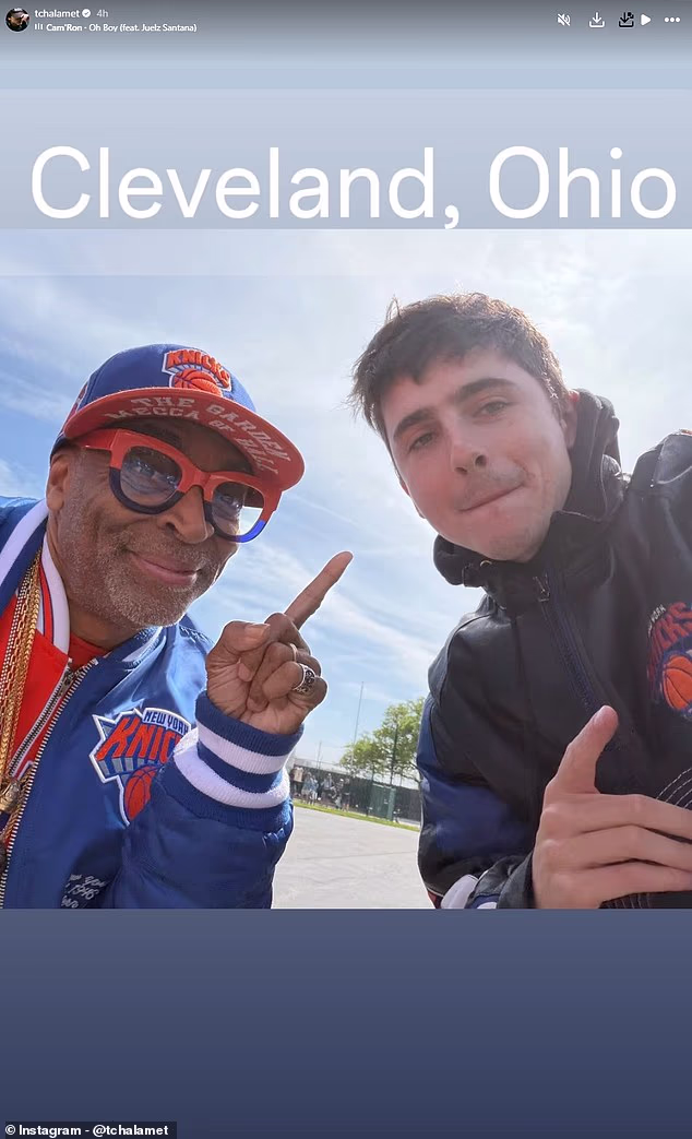 Čini se da su zvijezda Marty Supremea i redatelj zajedno putovali u Cleveland