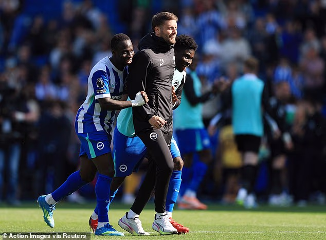 Still only 33, Fabian Hurzeler has taken Brighton into the Conference League for next season
