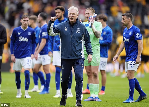 David Moyes has pulled Everton well clear of relegation danger and established them in midtable