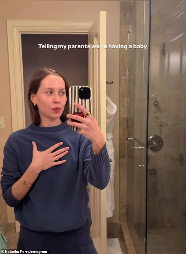 27-godišnja Natasha upravo je na Instagramu podijelila iskreni video u kojem su ona i njezin suprug Bradley Steven Perry rekli njezinim roditeljima da su trudni na početku njihova obiteljskog bijega u San José del Cabo u Meksiku