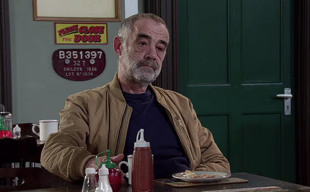 Michael je prethodno bio u braku s kolegicom Corrie, Janette Beverley i par ima dvoje djece (na slici Corrie u siječnju)