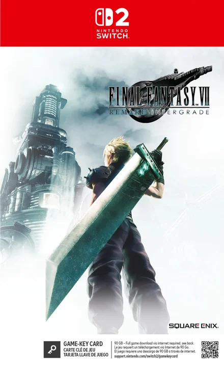 FINAL FANTASY VII REMAKE INTERGRADE (Game-Key Card) za Nintendo Switch 2