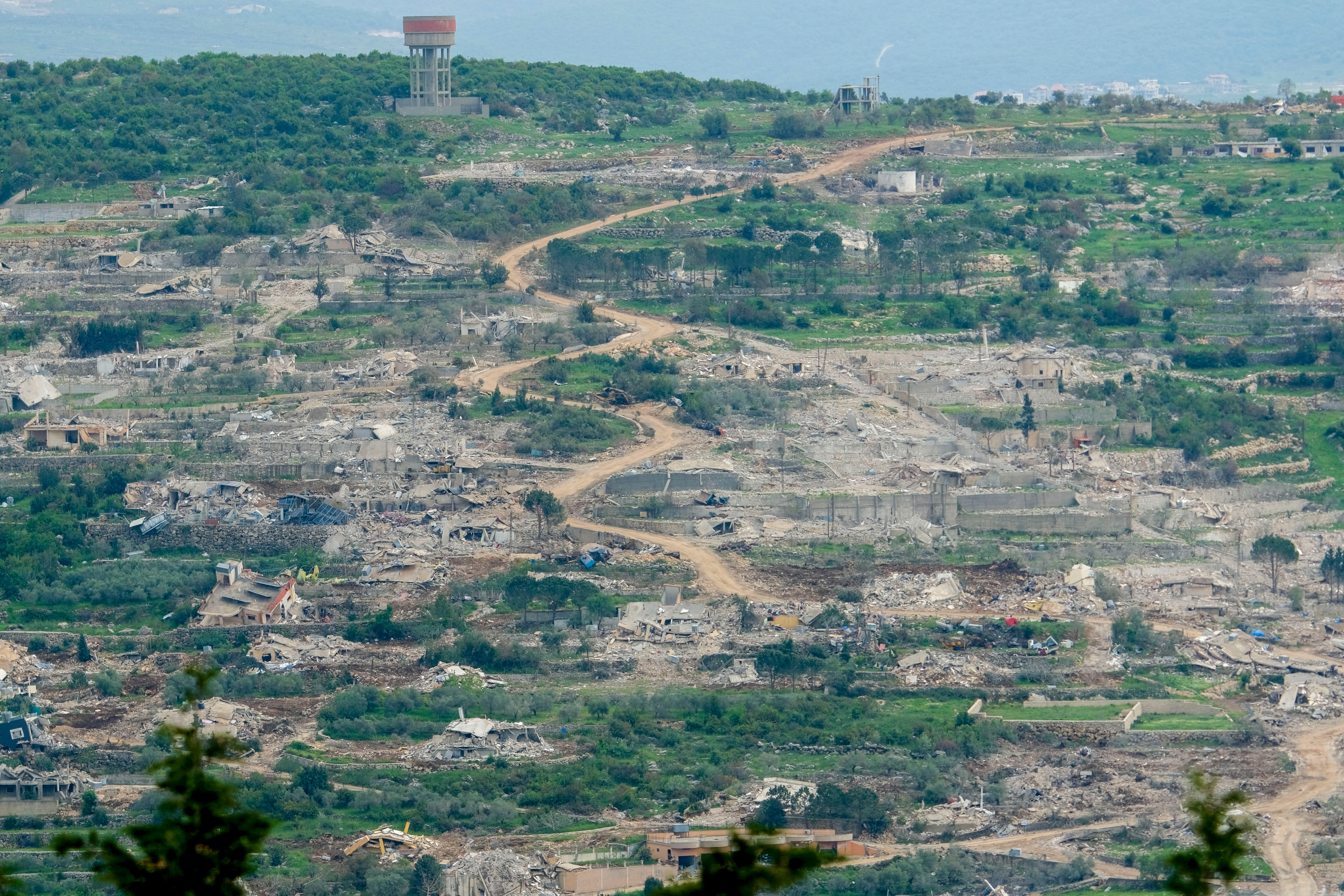 Beit Lif u južnom Libanonu teško je oštećen izraelskim bombardiranjem