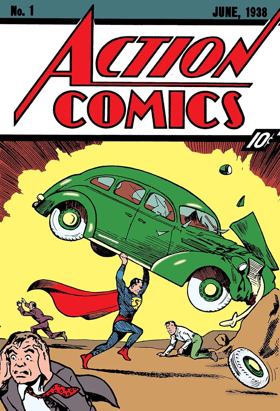 Action Comics #1<br /><br /><br><br><br /><br />Episode 6 again calls back to the newspaper stand scenes from the comic, only this time we see a stand owner reading a copy of Action Comics #1. We come to learn that Will Reeves was partly inspired by Superman himself when he became Hooded Justice. It makes sense the character would strike such a powerful chord for Will when his tragic childhood escape from Tulsa is so evocative of Superman's flight from Krypton. 