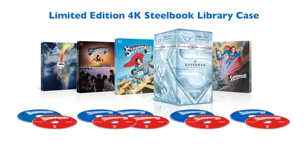 Zbirka Superman 5 filmova - ekskluzivno za Amazon (4K Ultra HD Steelbooks + Blu-ray + Digital)