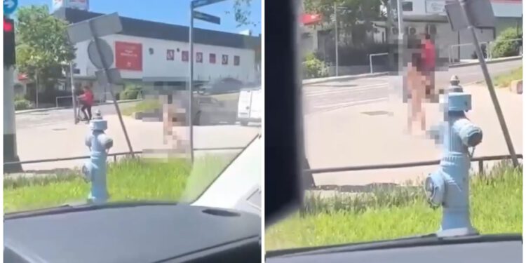 Novi incident u Zagrebu: Gola žena na pješačkom prijelazu, završilo napadom na vozača