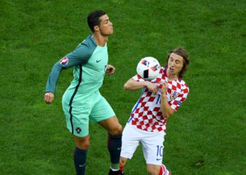 Cristiano Ronaldo i Luka Modrić, emocije. Garlandova budilica