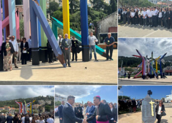 Da ti srce pukne: Svečano otvoren spomenik za djecu poginulu u Domovinskom ratu, 15 slomljenih olovaka za 15 izgubljenih života (FOTO/VIDEO)