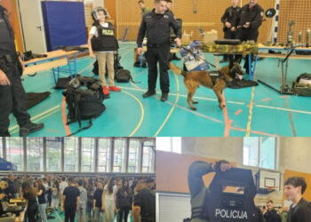 Dan otvorenih vrata policije u Dubrovniku: Učenicima predstavljena oprema, psi i taktičke vježbe (FOTO)