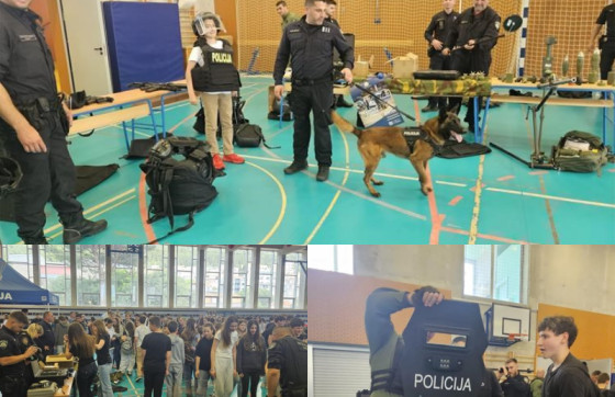 Dan otvorenih vrata policije u Dubrovniku: Učenicima predstavljena oprema, psi i taktičke vježbe (FOTO)