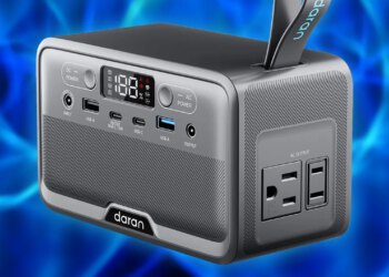 Daran TSA-Compliant 28,000mAh 100W LiFePO4 Power Station pada na samo 45,59 USD