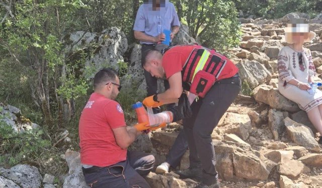 Dvije intervencije GSS-a u Međugorju, ozlijeđena turistkinja prevezena u Hitnu pomoć
