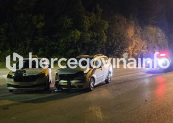 FOTO Prometna nesreća na ulazu u Rodoč, jedna osoba ozlijeđena