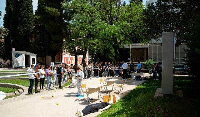 FOTO Studenti u Mostaru učili kako izgleda forenzički očevid
