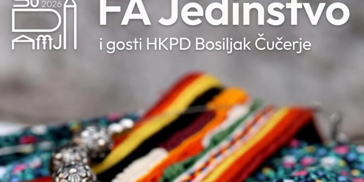 Folklorni spektakl na Prokurativama: Jedinstvo i gosti večeras slave Sudamju