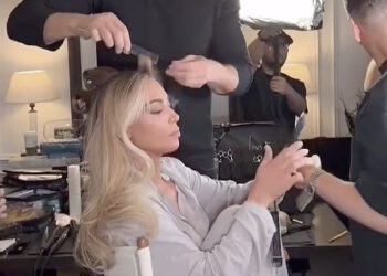 Frizer Kim Kardashian brani 200.000 dolara prošlog honorara za šišanje… nakon što su obožavatelji bacili kritike na njen izgled ‘štakorskog gnijezda’ na Met Gala