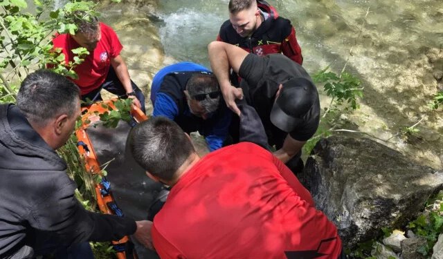 GSS u Jablanici spasio osobu s vidljivima ozljedama i znakovima pothlađenosti