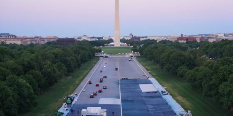 Grupa tuži Trumpa kako bi spriječio svog ‘tipova s ​​bazena’ u renoviranju reflektirajućeg bazena u DC-u